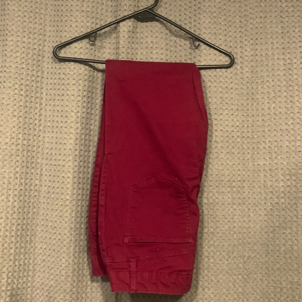 Burgundy Jeans, size 15